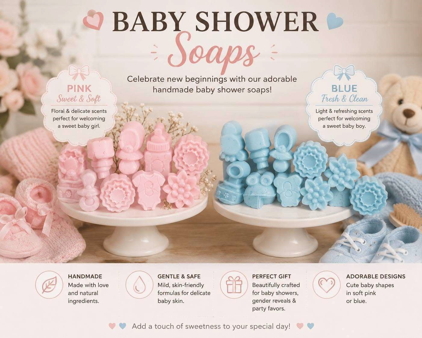 Baby Shower Soaps