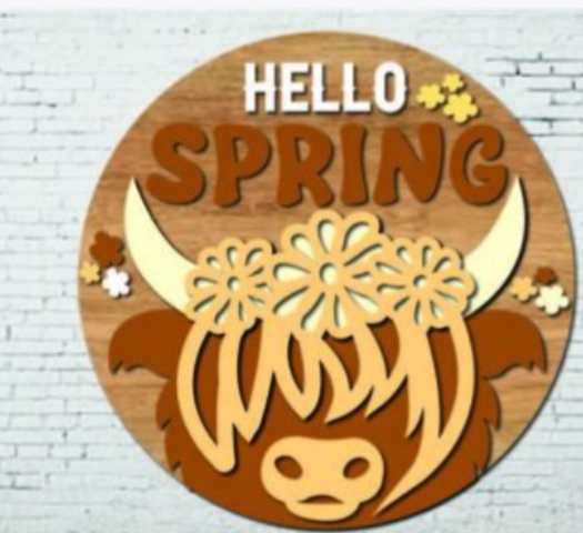 Handcrafted 18" Welcome Signs - Image 5