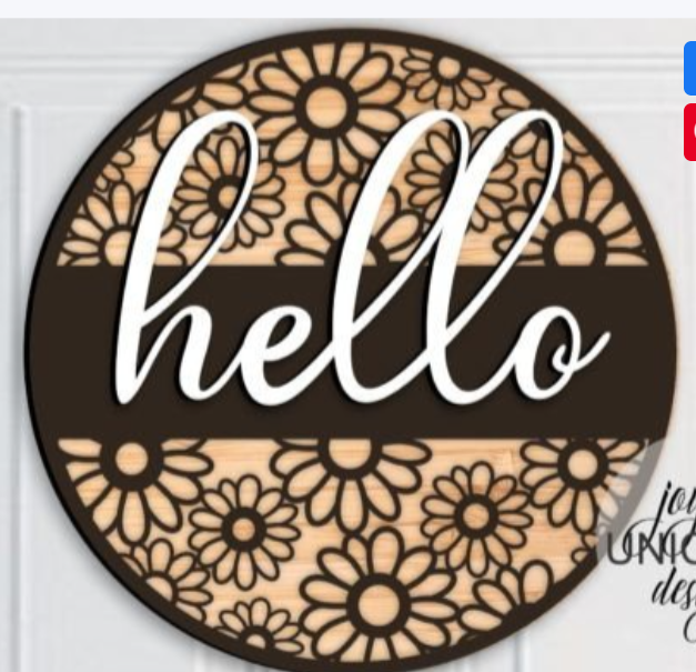 Handcrafted 18" Welcome Signs - Image 7