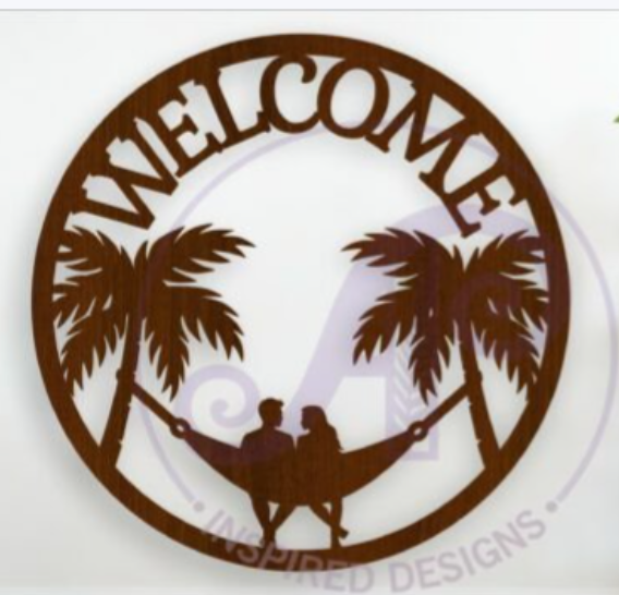 Handcrafted 18" Welcome Signs - Image 8