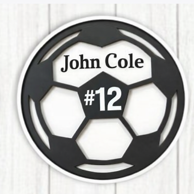 Custom Sports Signs – Personalized 12-Inch - Image 2